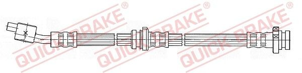 59910 Quick Brake Шланг гальмівний передній, лівий